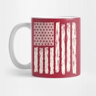 Distressed American Flag Mug